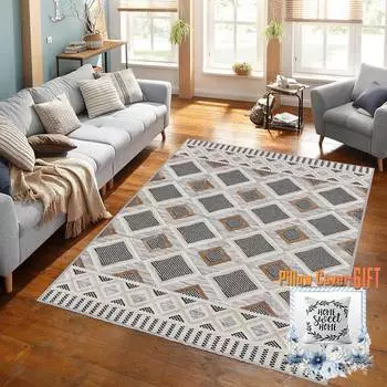 Mosimoso Home MC354 Ковер с принтом на подошве в горошек