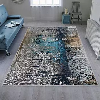 Mosimoso Home MC362 Ковер с принтом на подошве в горошек