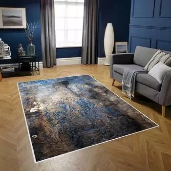 Mosimoso Home MC376 Ковер с принтом на подошве в горошек