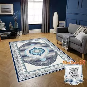 Mosimoso Home MC383 Ковер с принтом на подошве в горошек