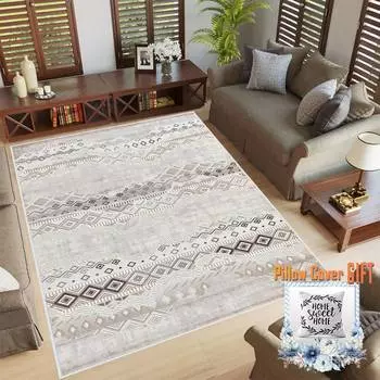 Mosimoso Home MC390 Ковер с принтом на подошве в горошек