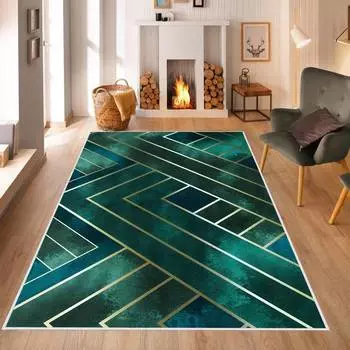 Mosimoso Home MC392 Ковер с точечной подошвой и цифровой печатью