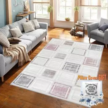 Mosimoso Home MC400 Ковер с принтом на подошве в горошек