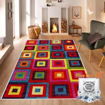 Mosimoso Home MC421 Ковер с принтом на подошве в горошек