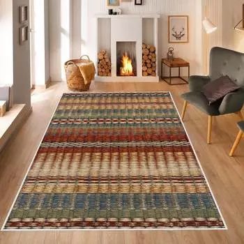 Mosimoso Home MC425 Ковер с принтом на подошве в горошек