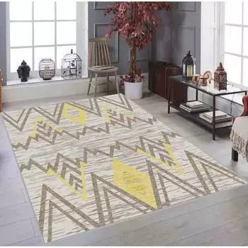 Mosimoso Home MC429 Ковер с принтом на подошве в горошек