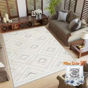 Mosimoso Home MC432 Ковер с принтом на подошве в горошек