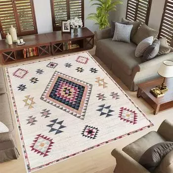 Mosimoso Home MC467 Ковер с принтом на подошве в горошек