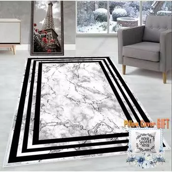 Mosimoso Home MC484 Ковер с принтом на подошве в горошек