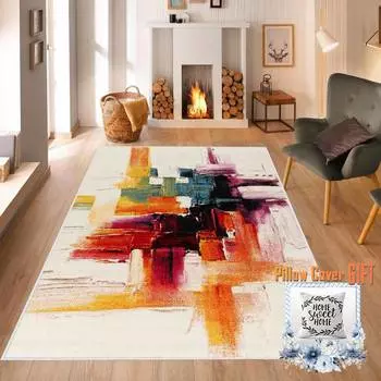 Mosimoso Home MC513 Ковер с принтом на подошве в горошек