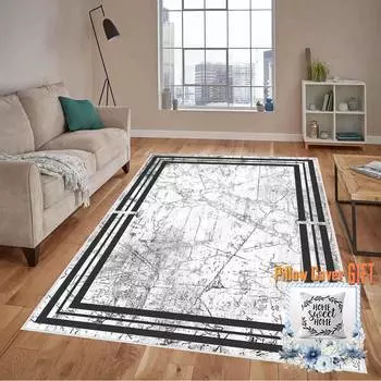 Mosimoso Home MC525 Ковер с принтом на подошве в горошек