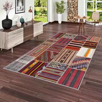 Mosimoso Home MC573 Ковер с принтом на подошве в горошек