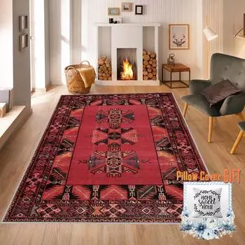 Mosimoso Home MC581 Ковер с принтом на подошве в горошек