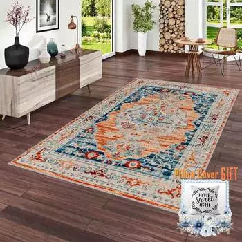 Mosimoso Home MC583 Ковер с принтом на подошве в горошек