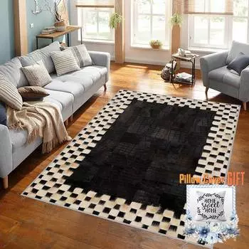 Mosimoso Home MC589 Ковер с принтом на подошве в горошек