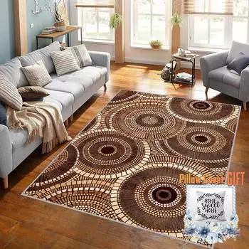 Mosimoso Home MC590 Ковер с принтом на подошве в горошек