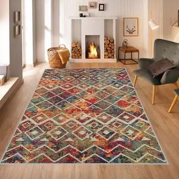 Mosimoso Home MC591 Ковер с принтом на подошве в горошек