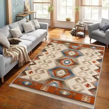 Mosimoso Home MC592 Ковер с принтом на подошве в горошек