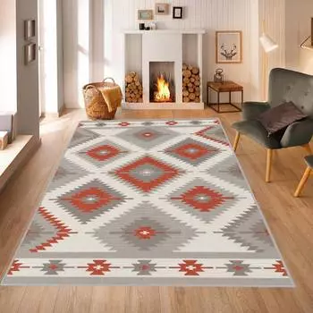 Mosimoso Home MC595 Ковер с принтом на подошве в горошек