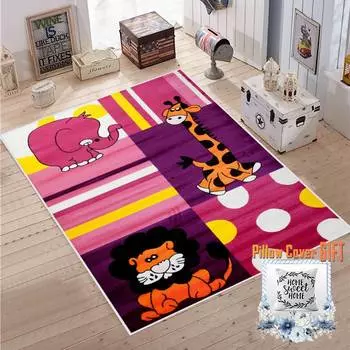 Mosimoso Home MJ029 Детский ковер с принтом на подошве в горошек