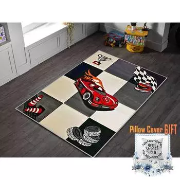 Mosimoso Home MJ032 Детский ковер с принтом на подошве в горошек