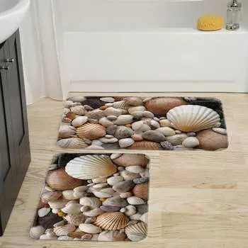 Mosimoso Home RB042 Коврик для ванной с принтом, 2 шт.