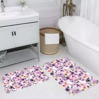 Mosimoso Home RB065 Коврик для ванной с принтом, 2 шт.