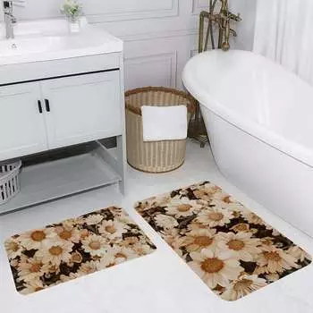 Mosimoso Home RB080 Коврик для ванной с принтом, 2 шт.