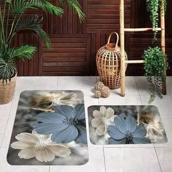 Mosimoso Home RB109 Коврик для ванной с принтом, 2 шт.