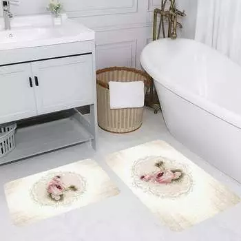 Mosimoso Home RB113 Коврик для ванной с принтом, 2 шт.