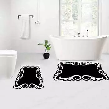 Mosimoso Home RB116 Коврик для ванной с принтом, 2 шт.