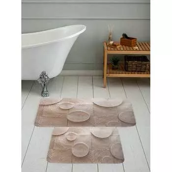 Mosimoso Home RB120 Коврик для ванной с принтом, 2 шт.