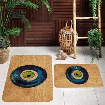 Mosimoso Home RB121 Коврик для ванной с принтом, 2 шт.