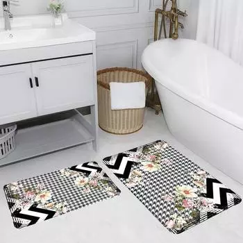 Mosimoso Home RB145 Коврик для ванной с принтом, 2 шт.