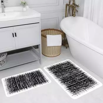 Mosimoso Home RB149 Коврик для ванной с принтом, 2 шт.