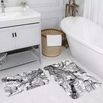 Mosimoso Home RB152 Коврик для ванной с принтом, 2 шт.