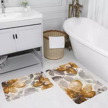 Mosimoso Home RB174 Коврик для ванной с принтом, 2 шт.