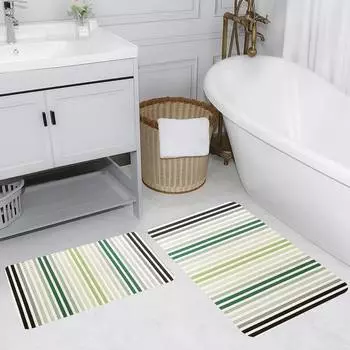 Mosimoso Home RB182 Коврик для ванной с принтом, 2 шт.