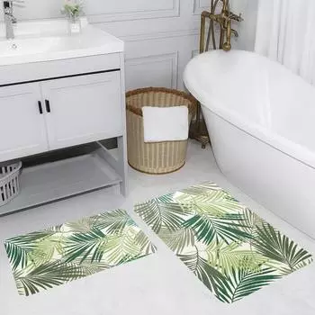 Mosimoso Home RB183 Коврик для ванной с принтом, 2 шт.