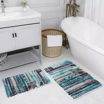 Mosimoso Home RB188 Коврик для ванной с принтом, 2 шт.