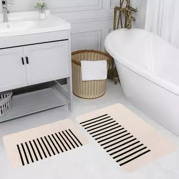 Mosimoso Home RB191 Коврик для ванной с принтом, 2 шт.