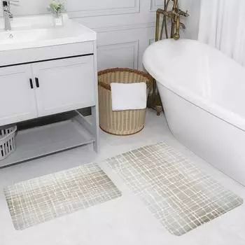 Mosimoso Home RB198 Коврик для ванной с принтом, 2 шт.