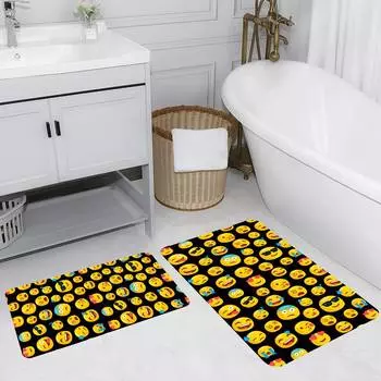 Mosimoso Home RB216 Коврик для ванной с принтом, 2 шт.