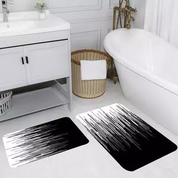 Mosimoso Home RB217 Коврик для ванной с принтом, 2 шт.