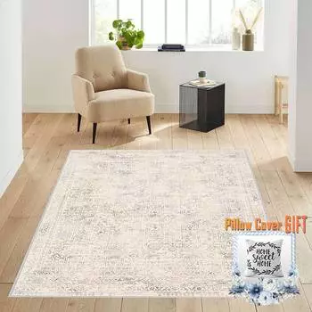 Mosimoso Home RC045 Ковер с принтом на подошве в горошек