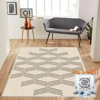 Mosimoso Home RC077 Ковер с принтом на подошве в горошек