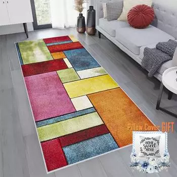 Mosimoso Home RC087 Ковер с принтом на подошве в горошек