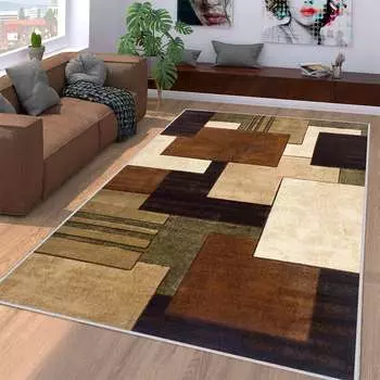 Mosimoso Home RC094 Ковер с цифровой печатью на подошве в горошек