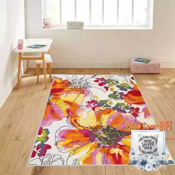 Mosimoso Home RC101 Ковер с принтом на подошве в горошек