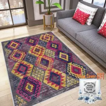 Mosimoso Home RC1032 Ковер с принтом на подошве в горошек